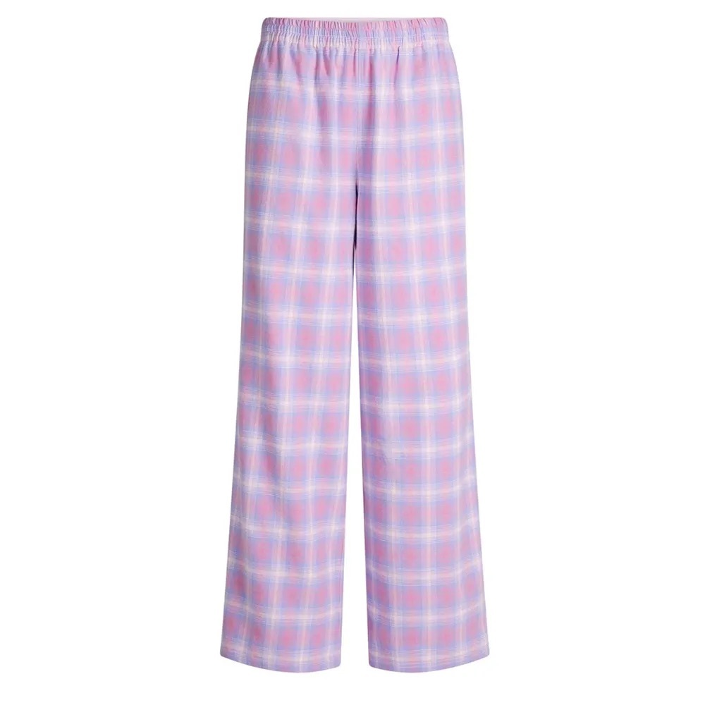SKIMS CAMPUS COLLECTION FLANNEL PANTS